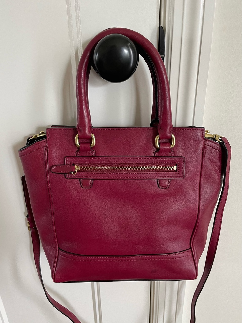 COACH Mini Tanner Leather Bag - Picture 5 of 10